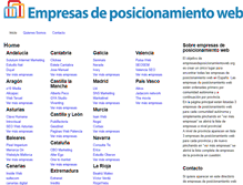 Tablet Screenshot of empresasdeposicionamientoweb.org